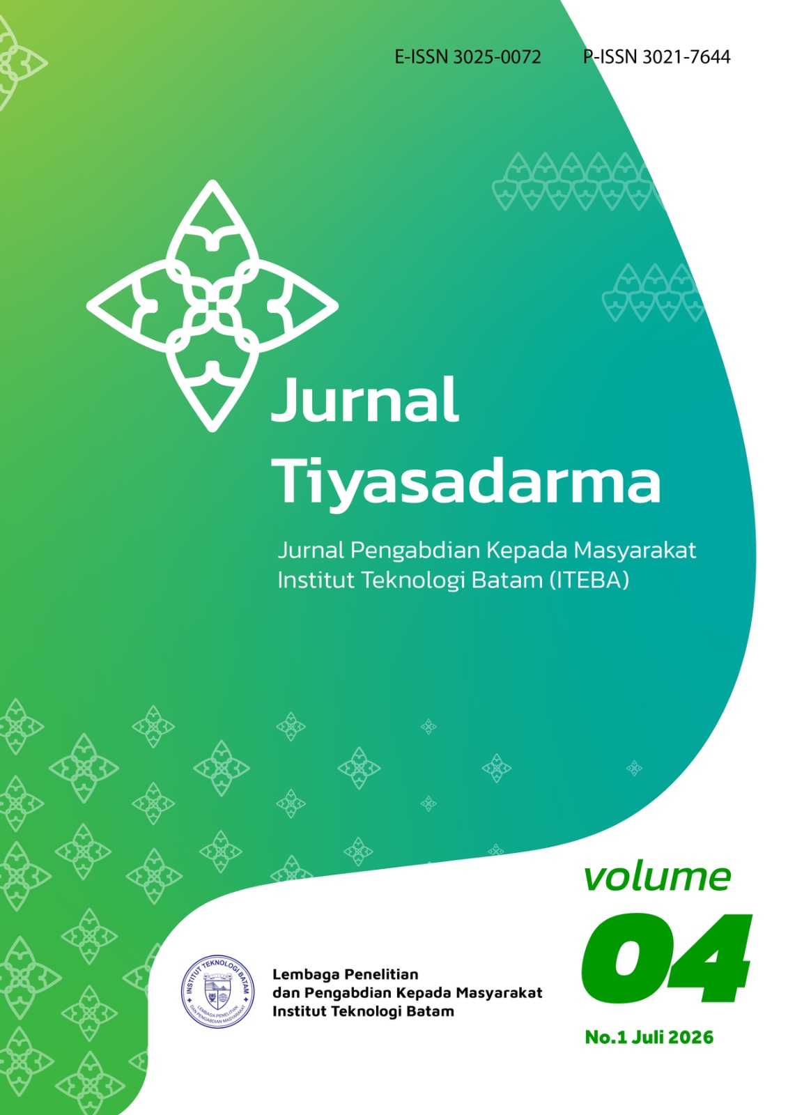 					View Vol. 4 No. 1 (2026): Juli 2026 | Jurnal Tiyasadarma
				